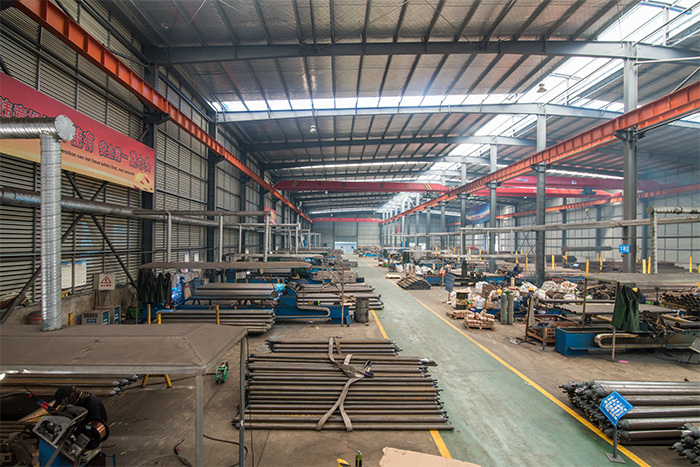 高安网架焊接车间